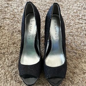 Rampage ladies heels size 7 1/2 new